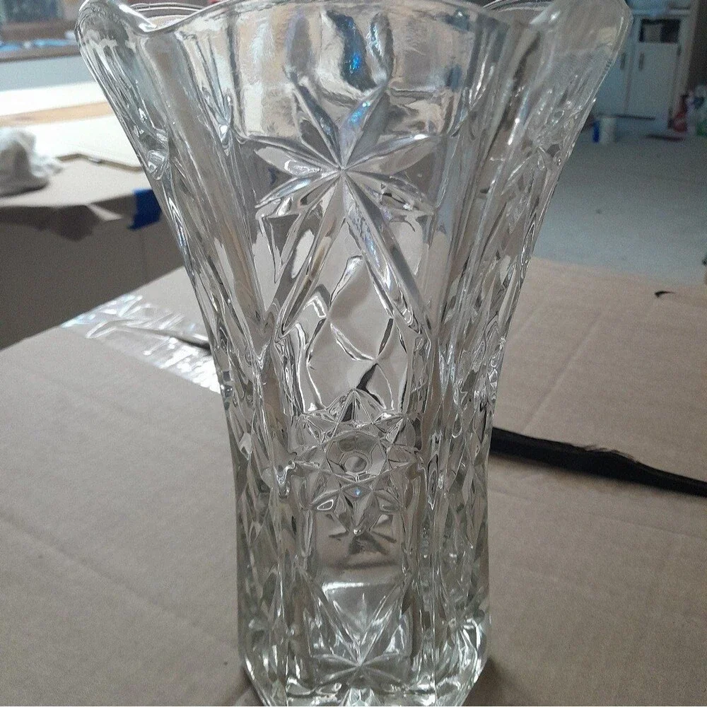 Anchor Hocking Flared Vases set of two